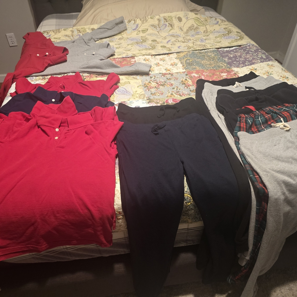 The Children's Place Red and Navy Kids Matching Sets - Picture 2 of 6
